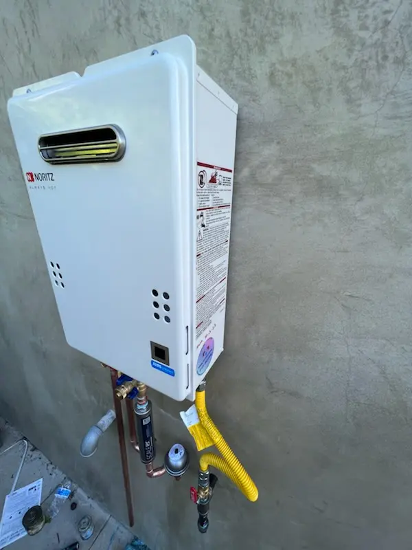Tankless water heater installation for Vestavia Hills homes
